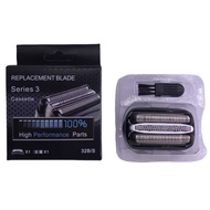 Suitable for BRAUN BRAUN 3 Series Electric Shaver 32B 21B Knife Mesh Blade Metal Welding Components