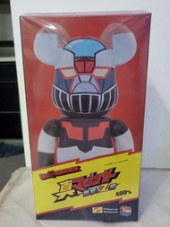 Bearbrick  mazinger Z 400% 鐵甲萬能俠 全新未開包膠 #日版