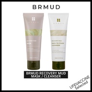 [BRMUD] Recovery Mud Wash Off Mask / Mud Pack to Foam Cleanser 110ml
