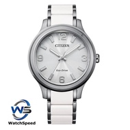 Citizen FE7071-84A Analog Eco-Drive Silver Dial Stainless Steel Case Ladies / Womens Watch