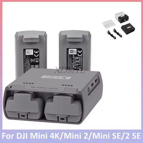 Battery Charger for DJI Mini 4K/Mini SE Two-Way Charging Hub Drone Batteries USB Charger for DJI Min