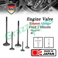 (4pc) Münster Engine Valve Exhaust (38.0mm) / Intake Inlet (33.0mm) Ford Mazda MPV Luce 929 V6 3.0 2