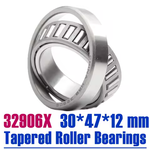 32906 X Bearing 30*47*12 mm Tapered Roller Bearings 32906X 2007906 Bearing