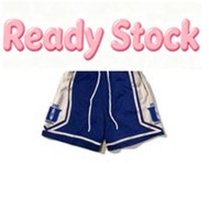 Casual Shorts Undrafted "BLUE DEVILS" Mesh Men Short Blue Preppy Style Sports Shorts 2026 New Youth 