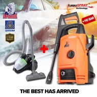 APACHE TurboSpray 110 BAR HM4411 High Pressure Cleaner Water Jet Water Sprayer Car Wash