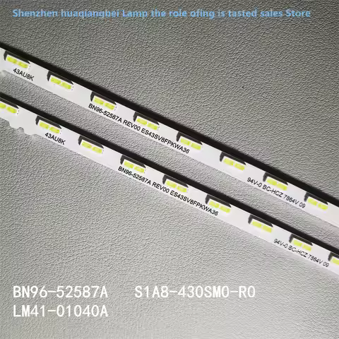 LED Backlight Strip 36LED LM41-01040A 43AU8K BN96-52587A For Samsung UN43AU8000 UE43AU8000 UE43AU800