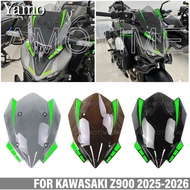 For KAWASAKI Z900 Z900 SE 2025-2026 Height increasing windshield Z 900 Z 900 SE Modified windshield 