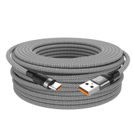NNBILI USB C Cáp Sạc Siêu Nhanh 6A 8M 5M 3M 2M 1M Type-C Sang Type-C Cho Huawei Micro USB 3M 5M Cáp