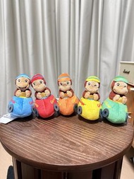 好奇猴喬治 一套5件