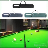 [FigatiaMY] Pool Cue Bag Portable 9 Ball Pool Cue Case 1/2 Split Cue Case with Shoulder Straps and H