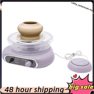 Pottery Machine Pottery Wheel Machine Kit Adjustable Speed Pottery Machine US Plug