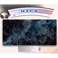 Dark Starry Deep Space Desk Mat, Desk Mat For Home Office, Cute Mouse Pad, Extra Large Desk Mat ,Desk Pad, Galaxy Desk Mat, Cute Desk Pad