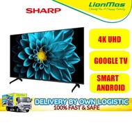 SHARP 50" 4K UHD ANDROID SMART LED TV 4TC50FJ1X