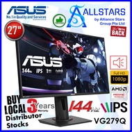(ALLSTARS : We are Back Promo) ASUS VG279Q Gaming Monitor - 27inch, Full HD, IPS, 1ms (MPRT), 144Hz, Adaptive-Sync (Warranty 3years with Asus SG)