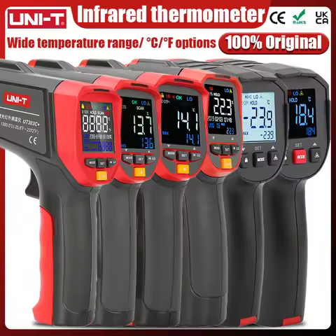 UNI-T UT306C UT306S UT301A+ UT302A+ UT303A+ UT301C+ UT302C+ UT303C+ Non-contact Industrial Laser Dig