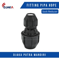 Reducer Coupler reducer socket/ 4 x 2 in hdpe over sock/