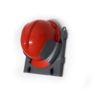 Shelf Workshop Wall-Mounted Plastic Hat Rack Safety Helmet Rack Wall-Mounted Wall-Mounted Shelf/Safe