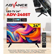 Televisi ADV-2405T TV Digital 24 Inch HD Support Antena Digital DV3/T2 Garansi 3 Tahun