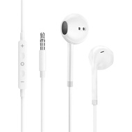 Fon Telinga Berwayar dengan Bicu 3.5mm – Fon Kepala Stereo dalam Telinga dengan Mikrofon & Pengasing