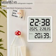 Magnetic Digital Clock Refrigerator Sticker Kitchen Electronic Wall Clock Baby Room High Precision T