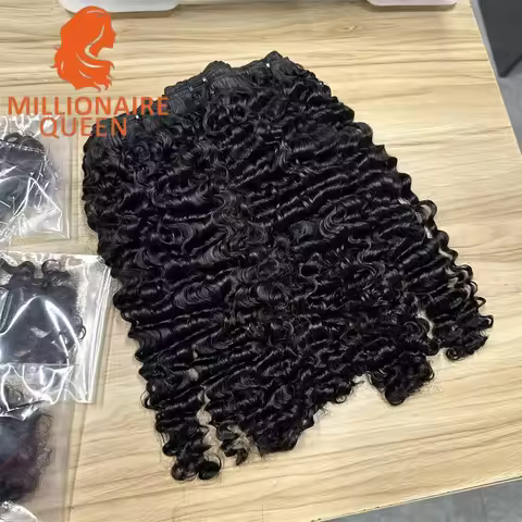 3C4A Burmese Curly Hair Bundles Virgin Human Hair Burmese Vietnamese Raw Human Hair Extensions Whole
