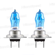 2PCS Xenon Lampu 100W H4 Mobil Lampu Depan Kabut Lampu High And Low Beam Lampu DC12V HOD Xenon Lampu