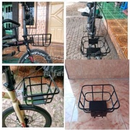 Front Block Folding Bike Basket