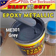 ME301 GREY ( Metallic Epoxy Paint HEAVY DUTY ) METALLIC EPOXY FLOOR PAINT PROTECTIVE &amp; COATING Tiles &amp; Floor Paint