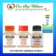21ST CENTURY VITAMIN C BOLEH DIKUNYAH / 21ST CENTURY CHEWABLE VITAMIN C 250MG / 500MG / 1000MG