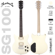 +เซ็ตอัพฟรี + Martin Lee SG100 กีตาร์ไฟฟ้า ทรง Revstar SG 22 เฟรต ไม้ป๊อปลาร์ ปิ๊กอัพ HH เคลือบเงา ** ประกันศูนย์ 1 ปี **