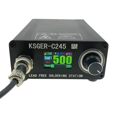KSGER C245 Soldering Iron Station Welding Tools For JBC Tips Mobile Phone Repair Lead-free 180W 3s H