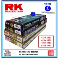 RANTAI RK O-RING GOLD CHAIN 428/415 KLO/KLO X 122L/132L (428/415 KLO/ERO)