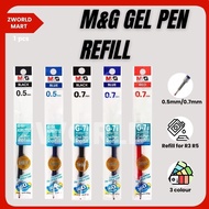 M&amp;G Gel Pen Refill G-5i 0.5mm / G-7i 0.7mm 1pcs