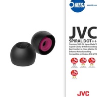 JVC SPIRAL DOT++ EP-FX10 Premium Japan Silicone Eartips for IEM & TWS