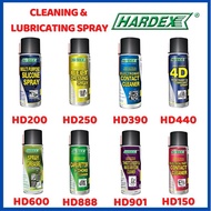 Hardex Cleaning & Lubricating Spray HD200 / HD390 / HD440 / HD500 / H600 / HD888 / HD901