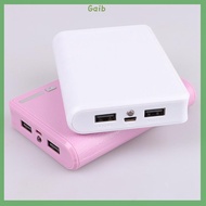 Gaib 4x18650 Battery Holder 5V Dual USB Power Bank Battery Box Solderless Mobile Power Kit DIY Case 
