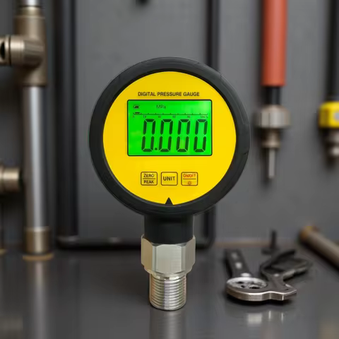 Moray ME260P IP65 LCD Accuracy 1%FS Rubber Protector Waterproof Stainless Steel Gas Differential Pre