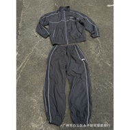 6PM Sports Reflective Jacket Hip Hop Casual Zipper Windbreaker Loose Cardigan Men Women Style