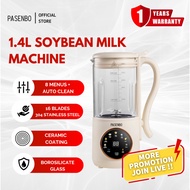 Pasenbo Mini 1400ML Blender Upgrade Mini Soy Milk Maker Soya bean machine Juicer Blender