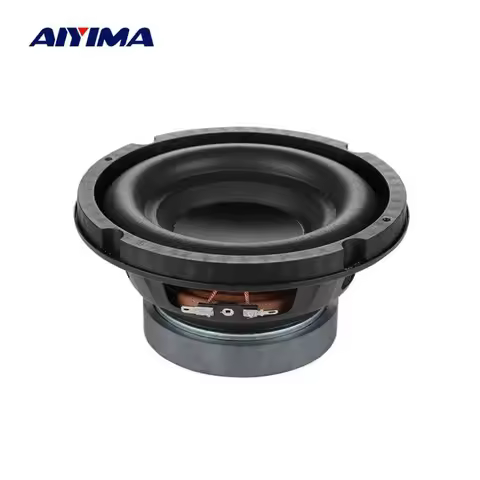 AIYIMA 1Pcs 6.5 Inch 4 Ohm 40W Subwoofer Speakers Woofer Sound Audio Speaker Bass Hifi Music Home Th