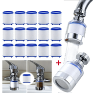 1-11pcs Water Faucet Filter Cartridges, Remove Chlorine & Heavy Metals, Filter Shower Head & Bathtub