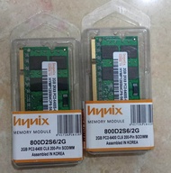 MEMORY RAM LAPTOP HYNIX DDR2 2GB PC-6400 SODIMM