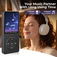 1.8 Inch MP4 Music Player HiFi Type-C Bluetooth 5.4 Walkman with FM Alarm Clock E-Book Sports Runnin
