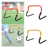 HILABEE Agility Hurdle Adjustable Soccer Practice Foldable Lightweight Jumping Bar Speed Hurdle for 