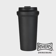 日本Rivers SOLID雙層隨行杯390ml-黑