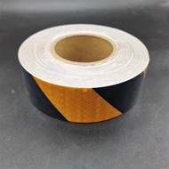 5 cm x 45 Meter Stiker Reflektor Berkualitas Stiker Kir Lolos Dishub Untuk Mobil Box Engkel Truk Sti