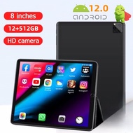 New 8 Inch Tablet 12G + 512 GB 10 Core Android 12.0 HD Dual Sim WiFi Tablet