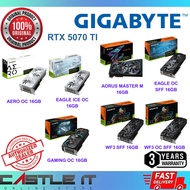 Gigabyte RTX 5070 Ti Aero Aorus Master Eagle Ice Gaming Windforce SFF OC 16GB GDDR7 Graphic Card