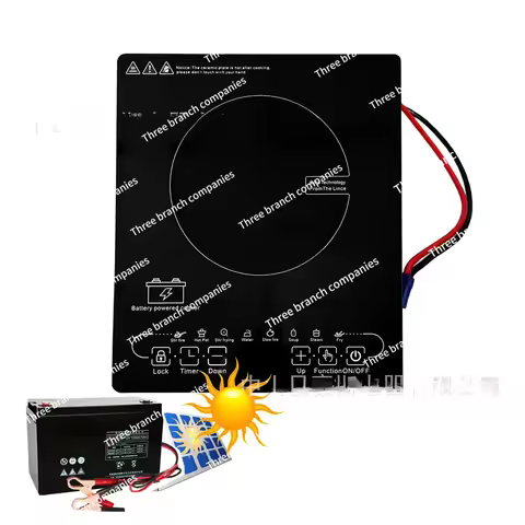 Hot-selling induction plate 24V 48V induction cooker, high-power touch household appliances multi-fu