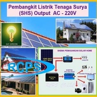 Paket SHS Listrik Tenaga Surya 3000 Watt Komplit Siap Pakai